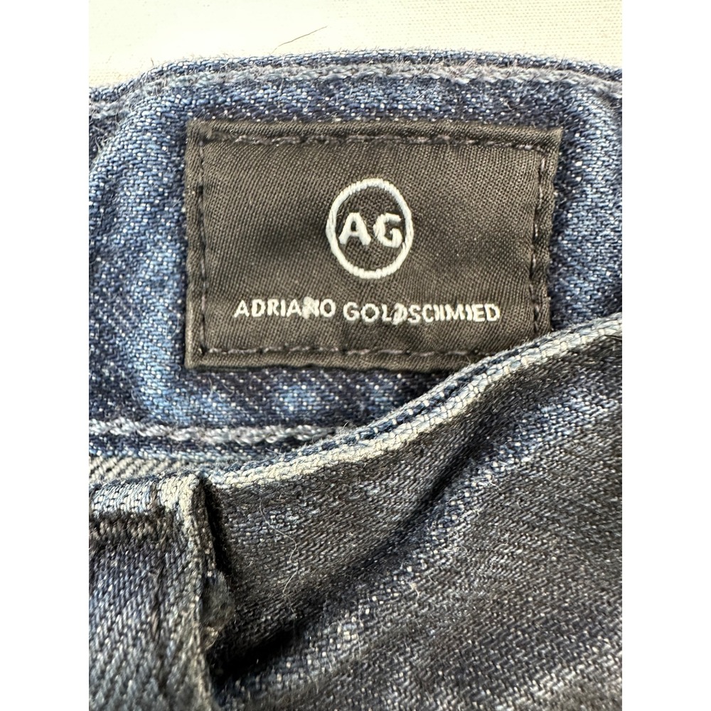 AG Twisted Alexxis High Rise Vintage Fit Jeans Jukebox 31 NWT Raw Hem Straight - Picture 9 of 13